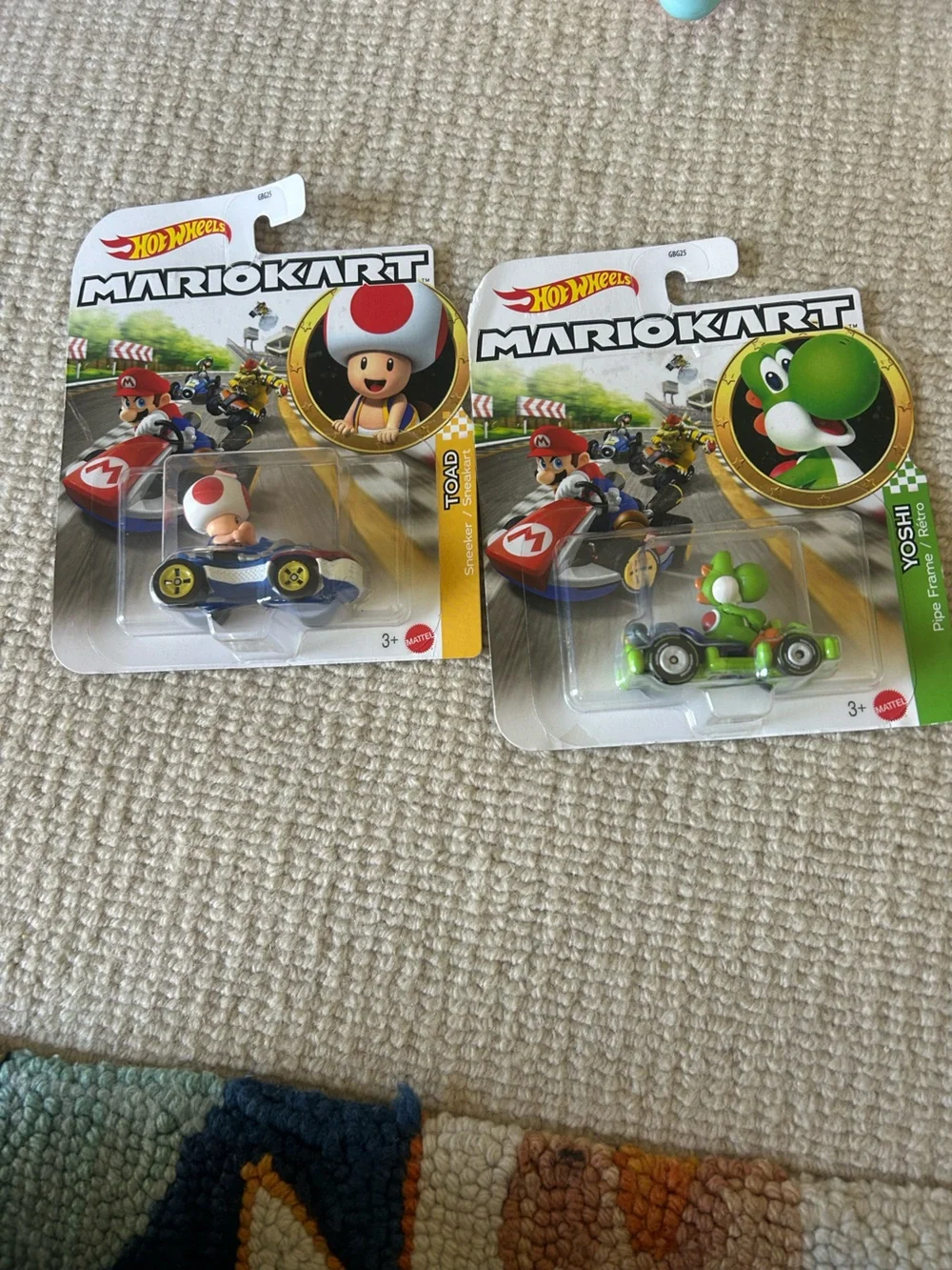 Hot Wheels Mario Kart Yoshi Green Die-Cast Kart Toy - Official Hot Wheels
